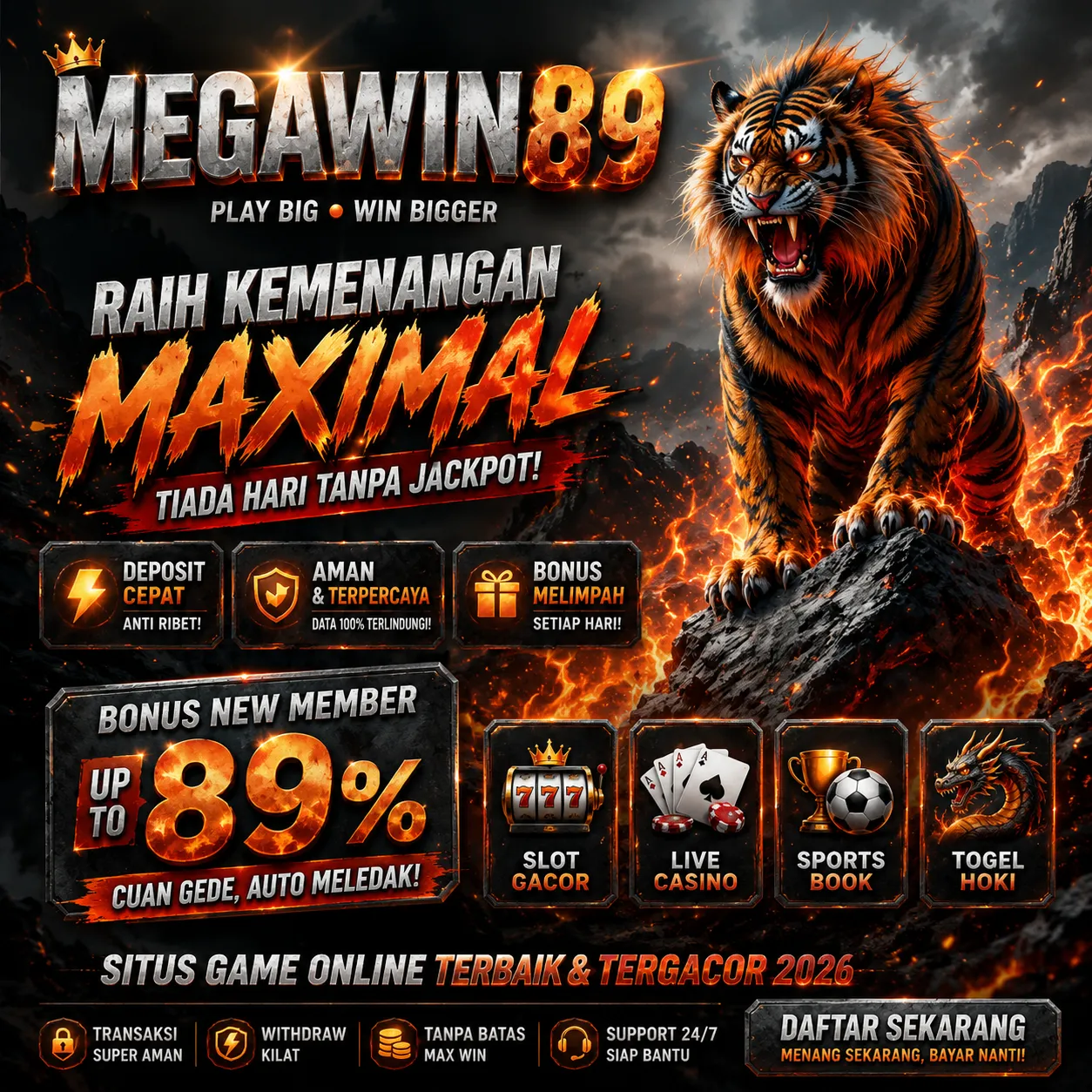 Megawin89 Banner